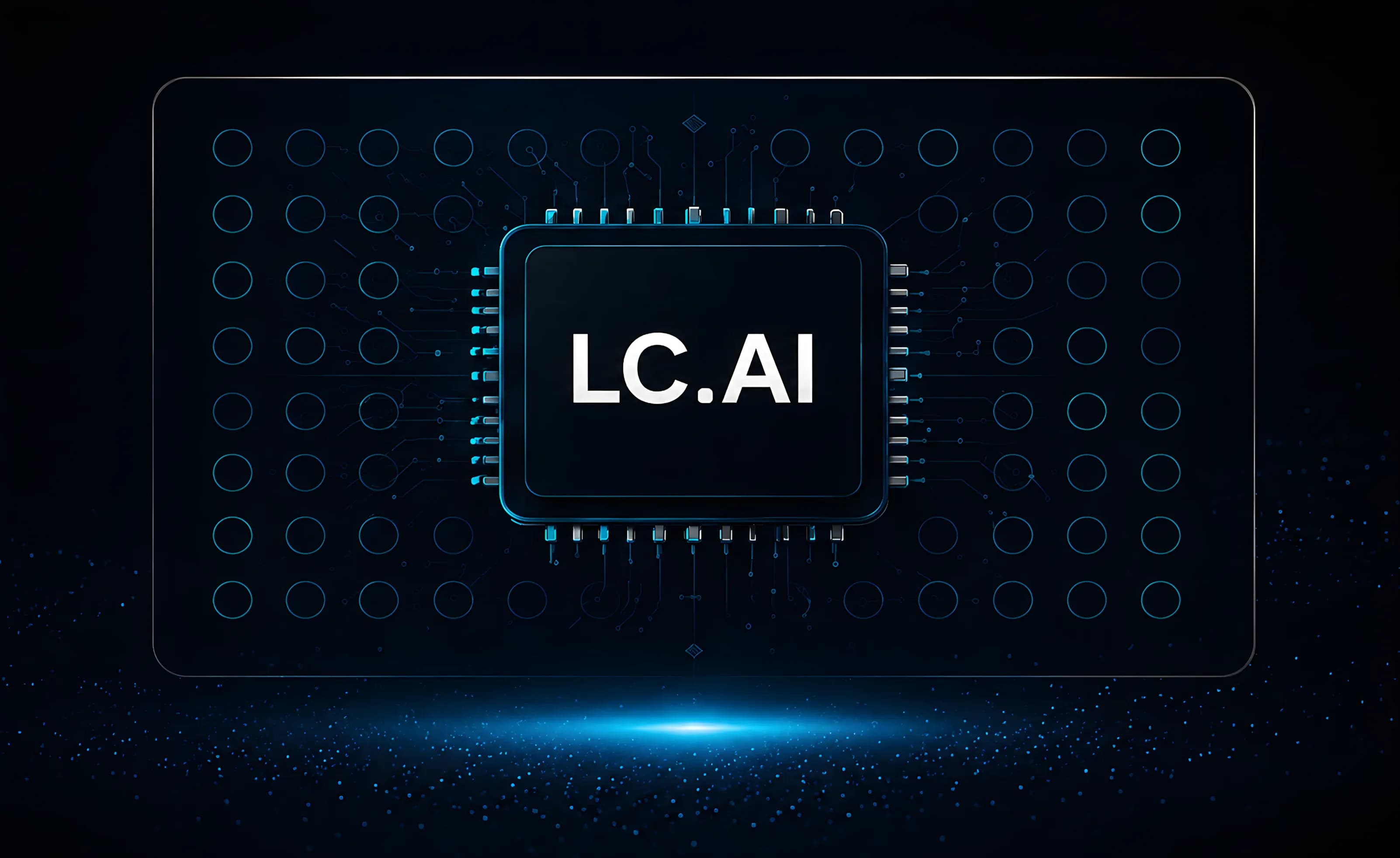 澜卡 LC.AI 芯片示意图